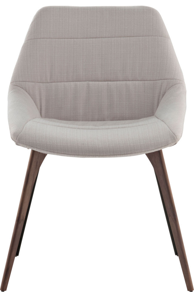 Rutgers Dining Chair, White Sand Fabric