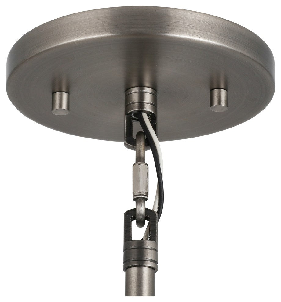 Woodbridge Lighting 19423ANB Charleston 8" Pendant