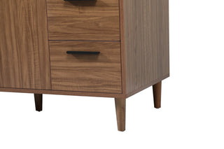 Bailey 22" Modern Walnut Brown-Light Bathroom Vanity