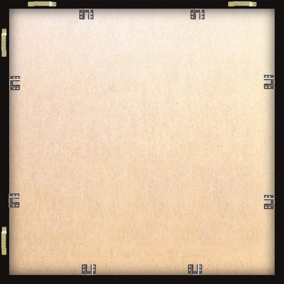 "Take a Flower" Framed Painting Print, 32x32