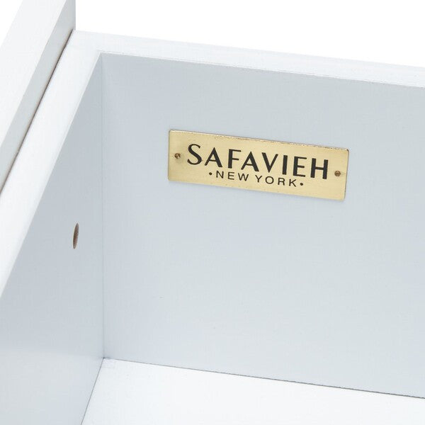 Safavieh Tegan 2 Drawer Nighstand, White