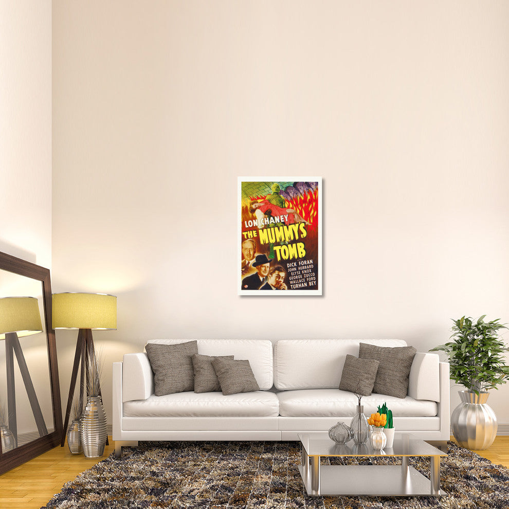 "The Mummy's Tomb" Stretched Canvas Giclee by Hollywood Photo Archive, 28x40"