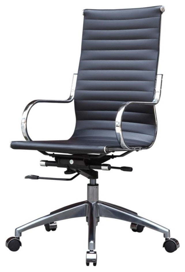 Modern Classics Twist Office Chair High Back, Black