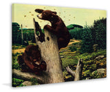"Honey Bears" Painting Print on Wrapped Canvas
