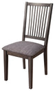 Lennox Set of 2 Side Chairs, Dark Tobacco