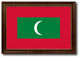 Maldives Country Flag Canvas Print, 21"x30"