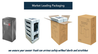 Stainless Steel Automatic Trash Can for Kitchen, Touchless Motion Sensor Bin, 11