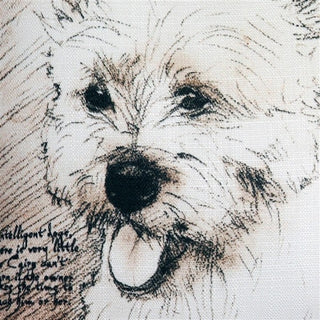 Leonardo's Dogs Cairn Terrier Dog Pillow