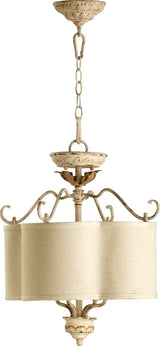 Quorum 2706-18-70 Four Light Dual Mount, Persian White Finish