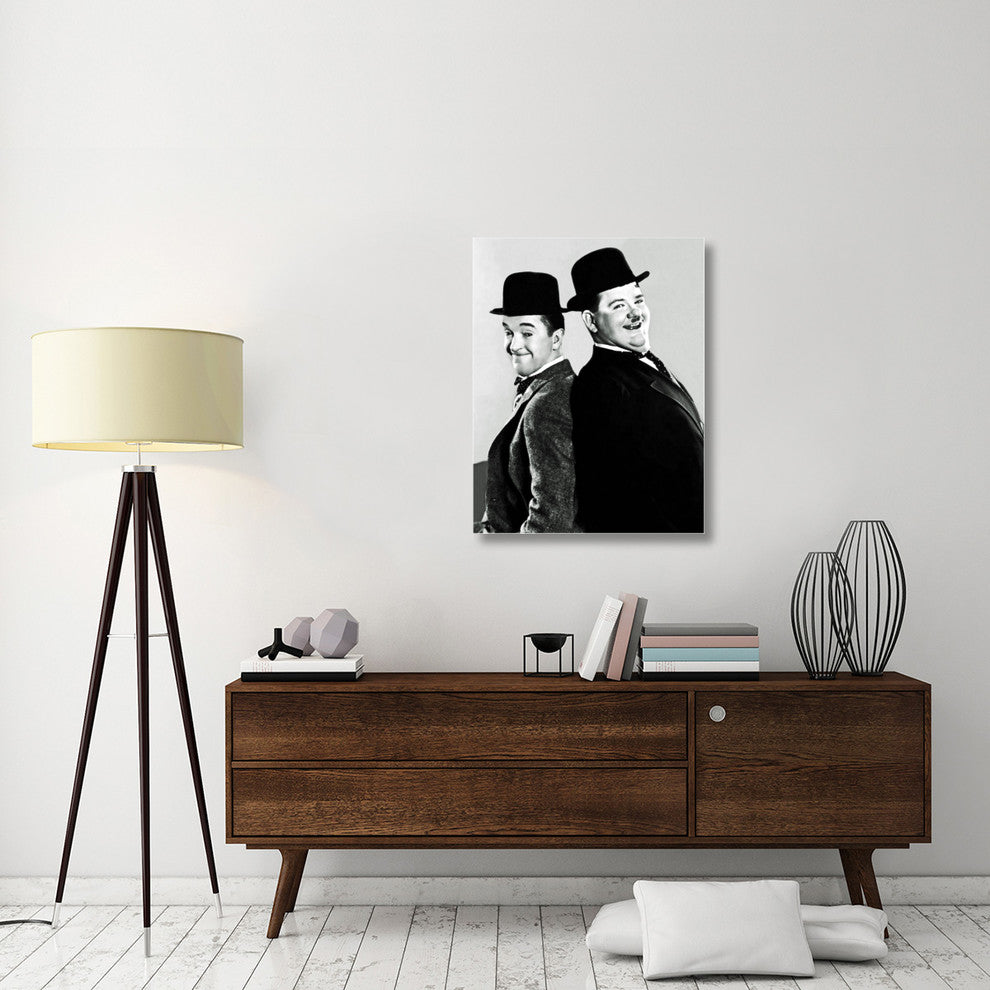 "Laurel & Hardy - Portrait, 1933" Canvas by Hollywood Photo Archive, 28x36"