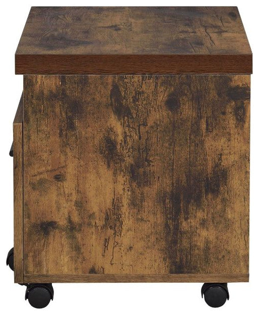 Acme Bob File Cabinet Weathered Oak