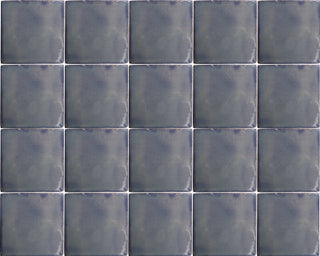 6x6 9 pcs Mezclilla Talavera Mexican Tile