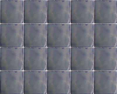 6x6 9 pcs Mezclilla Talavera Mexican Tile