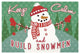 "Retro Christmas II Bright" Digital Paper Print by Janelle Penner, 32"x22"