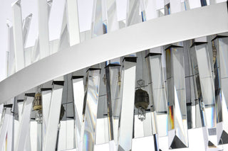 Modern Chrome 8-Light Bath Sconces