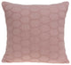 20" X 7" X 20" Transitional Pink Pillow Cover With Down Insert