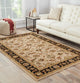 Jaipur Living Selene Handmade Floral Beige/Black Area Rug, 10' Round