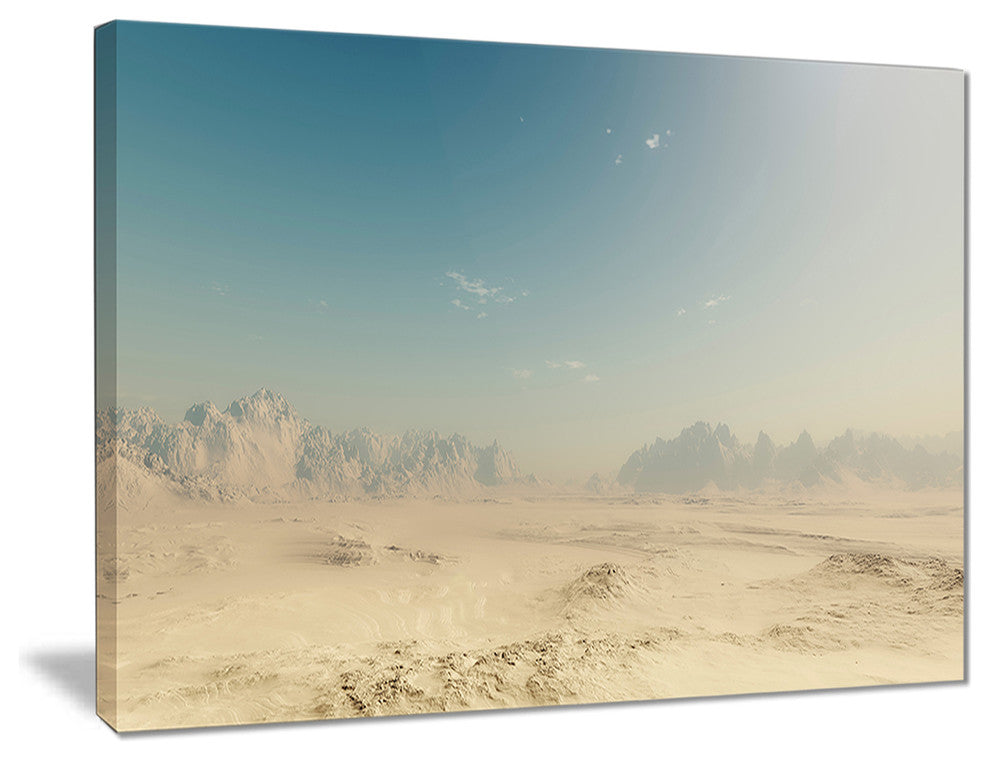 "Sandy Dessert" Landscape Canvas Photo Print, 20"x12"