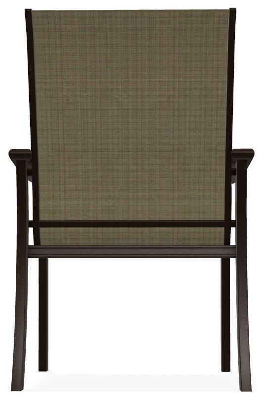 St. Catherine Sling Outdoor Armchair, Elevation Stone/Kona
