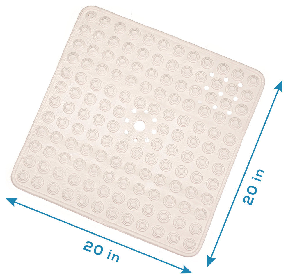Shower Mat Without Suction Cups for Refinished Surface