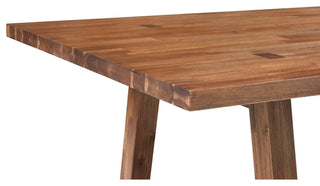 Bedford KD 79" Rect. Dining Table "A" Base, Brushed Brown