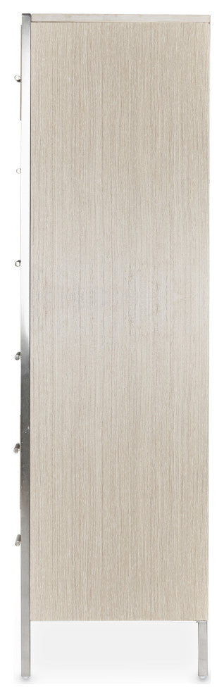 Silverlake Village 6-Drawer Chest, Washed Oak