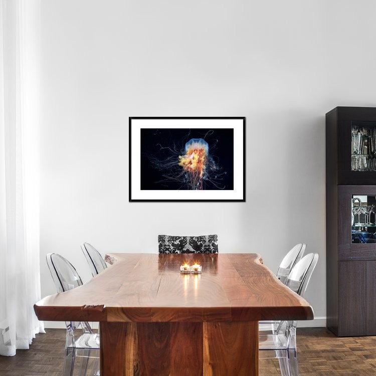 "Giant LionS Mane" Framed Digital Print by Alexander Semenov, 38"x28"