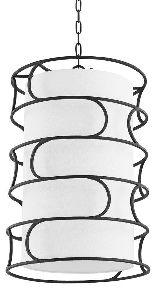 Reedley 4 Light Large Pendant Forged Iron