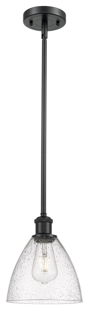 Innovations 516-1S-BK-GBD-754 1-Light Mini Pendant, Matte Black