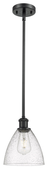 Innovations 516-1S-BK-GBD-754 1-Light Mini Pendant, Matte Black