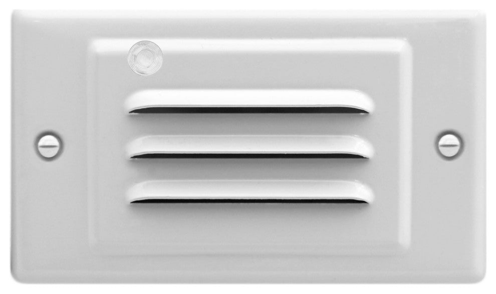 NICOR FPHWH-PC Horizontal Faceplate for LED Step Light STP-10-120-WH-PC