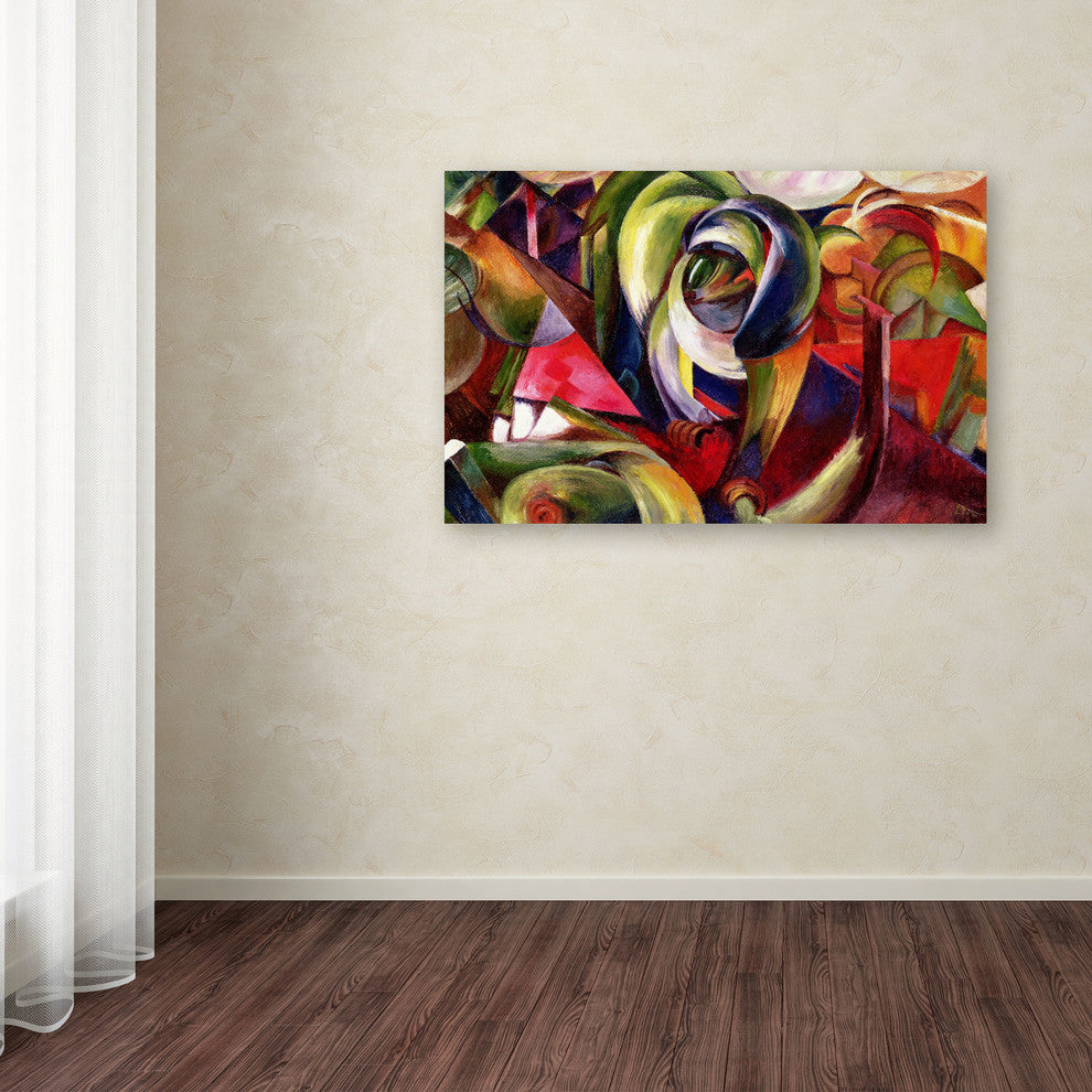 'Mandrill, 1913' Canvas Art by Franz Marc