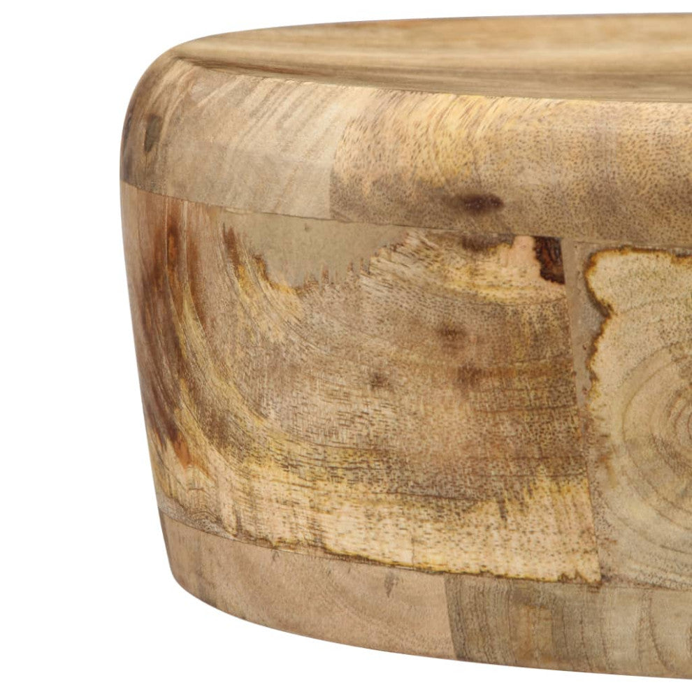 Vidaxl Bar Stools 2-Piece Solid Mango Wood