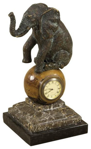 Agile Elephant Clock