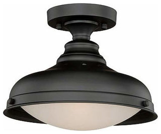 Keenan 1-Light Semi-Flush Mount