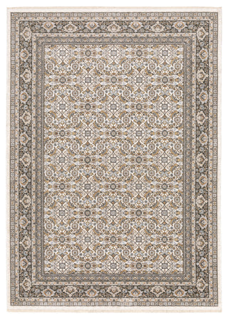Oriental Weavers Maharaja Indoor Rug Ivory/ Grey 3'3" X 5'