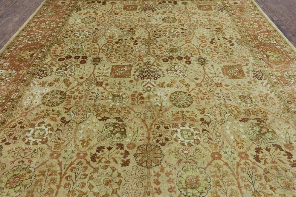 8'x10' Oriental Peshawar Hand Knotted Rug, W1999