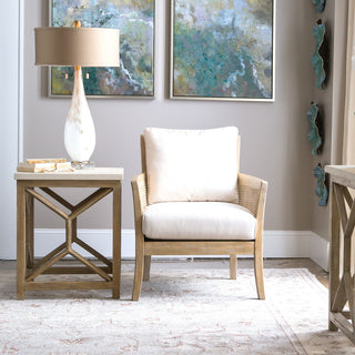 New Uttermost Catali Stone End Table