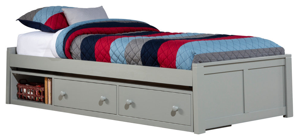 Hillsdale Pulse Wood Twin Platform Bed With Storage