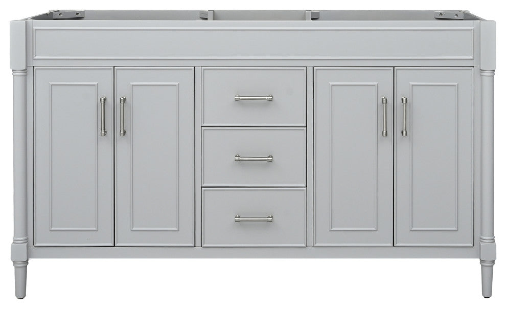 Avanity Bristol 60 in. Vanity Only in Light Gray