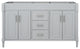 Avanity Bristol 60 in. Vanity Only in Light Gray