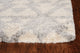 KAS Merino 6701 Ivory/Gray Southern Area Rug, 8'10"x13"