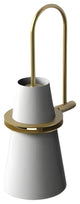 Kandersteg | Wall Lamp in the Shape of Truncated Cone, White