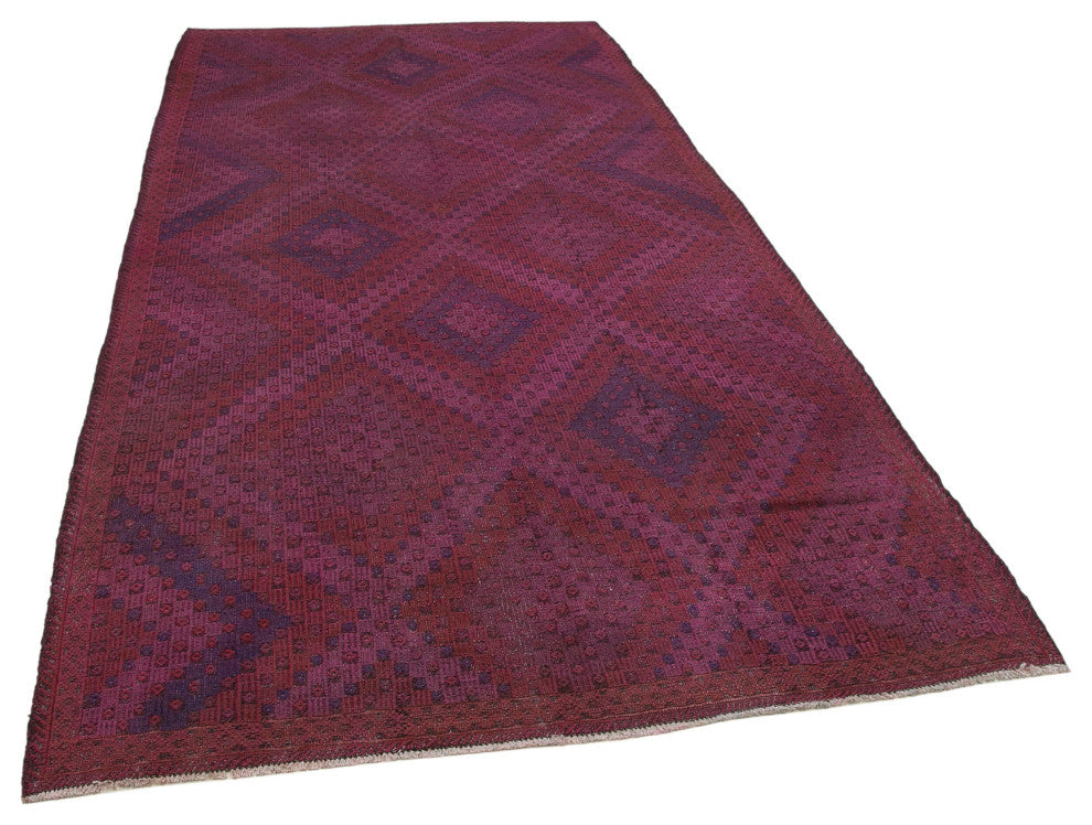 Rug N Carpet - Handwoven Anatolian 5' 7'' x 10' 10'' Contemporary Wool Kilim Rug