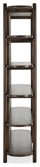 Redford 81" Mango Wood Mid-Century Modern Bookcase by Kosas Home