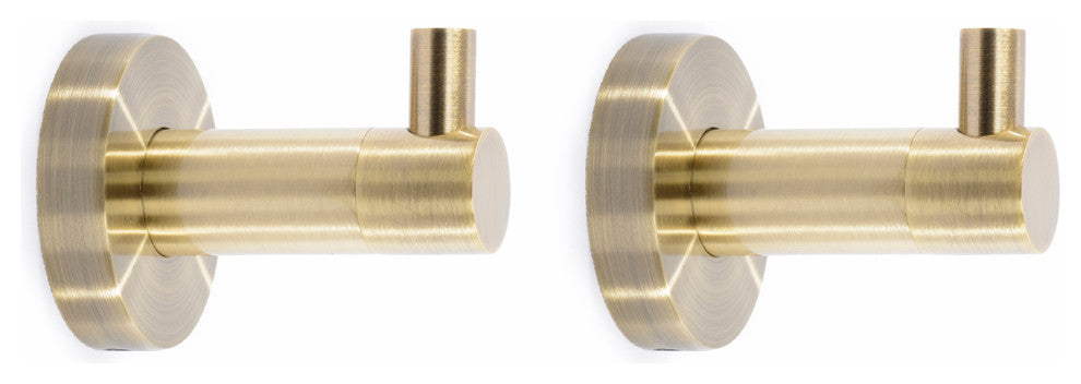 Italia Venezia Series set of 2 Bronze Robe Hooks
