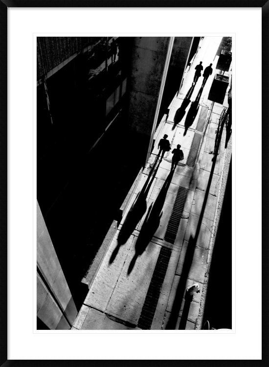 "Queen Street" Framed Digital Print by Jian Wang, 28"x38"
