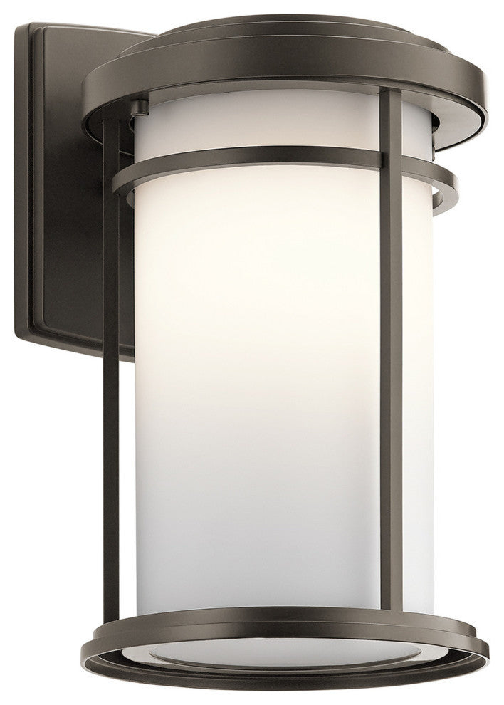 Transitional Toman Outdoor Wall, Medium, Olde Bronze