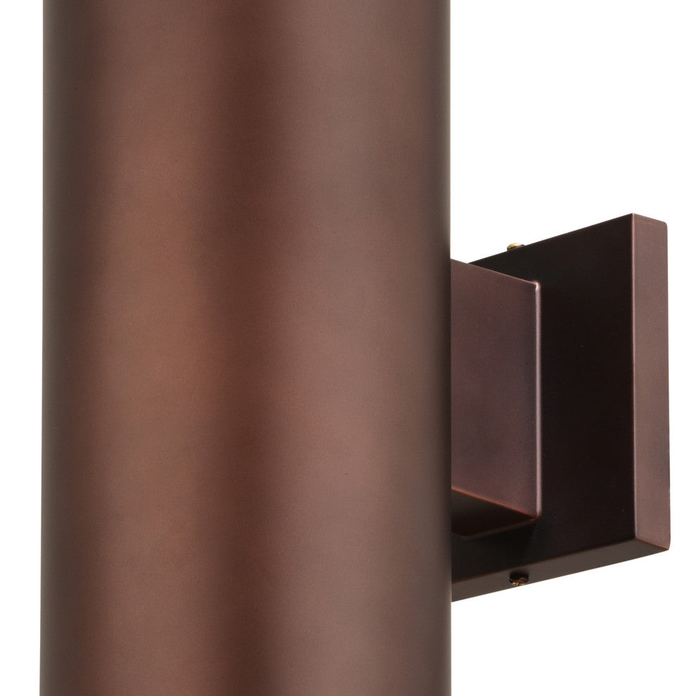 Chiasso 5" Outdoor Wall Light, Bronze