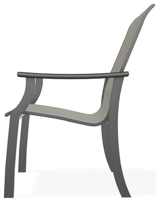 St. Catherine Sling Outdoor Armchair, Smoke/Graphite